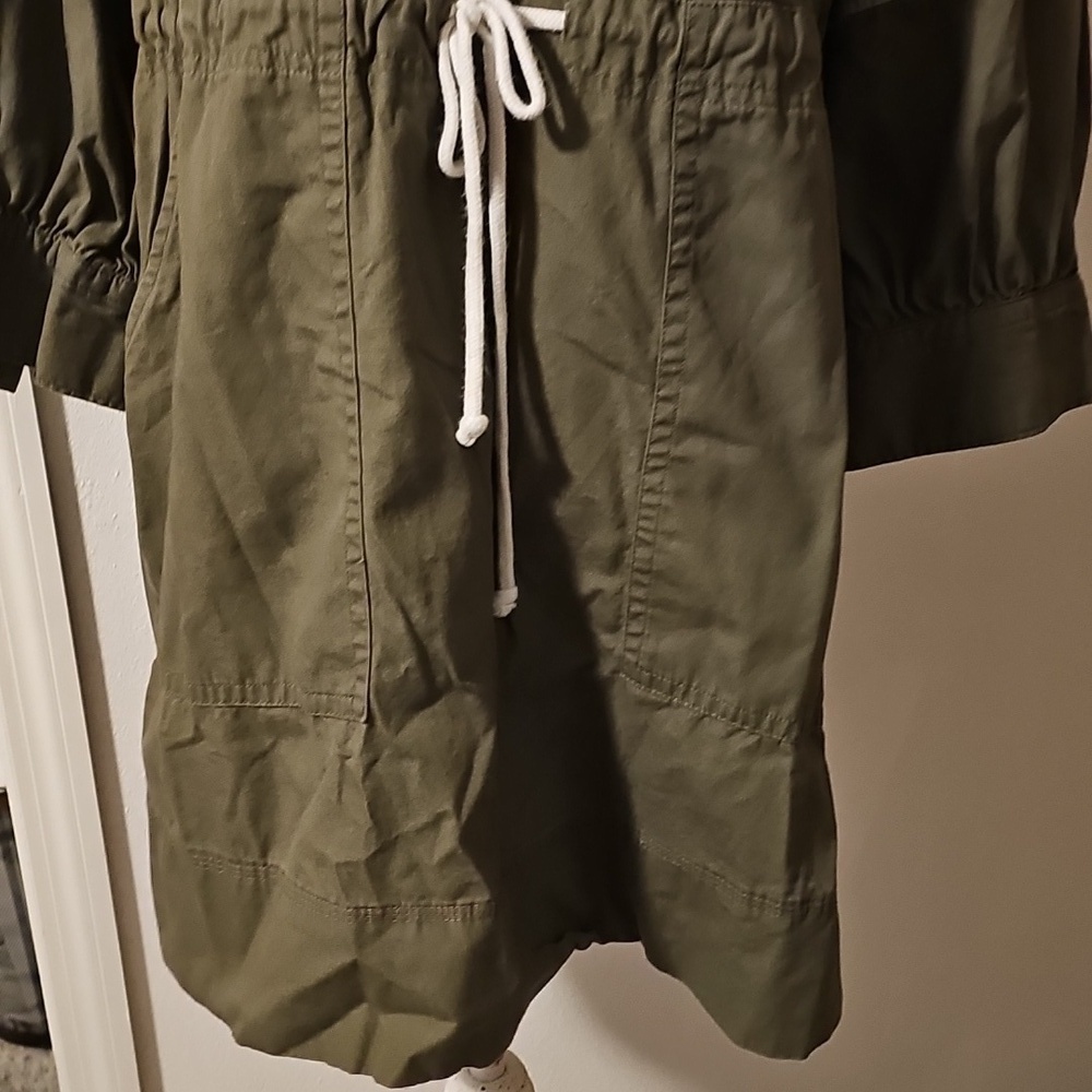 Free Assembly Green Drawstring Dress - Picture 3 of 6